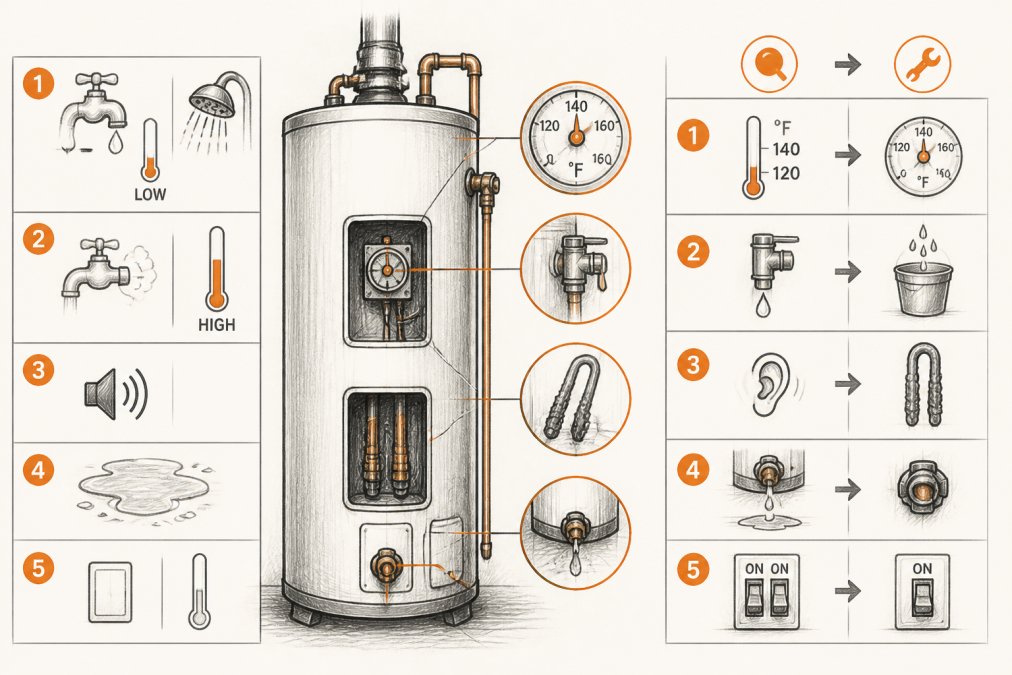 How to Troubleshoot Common Water Heater Problems