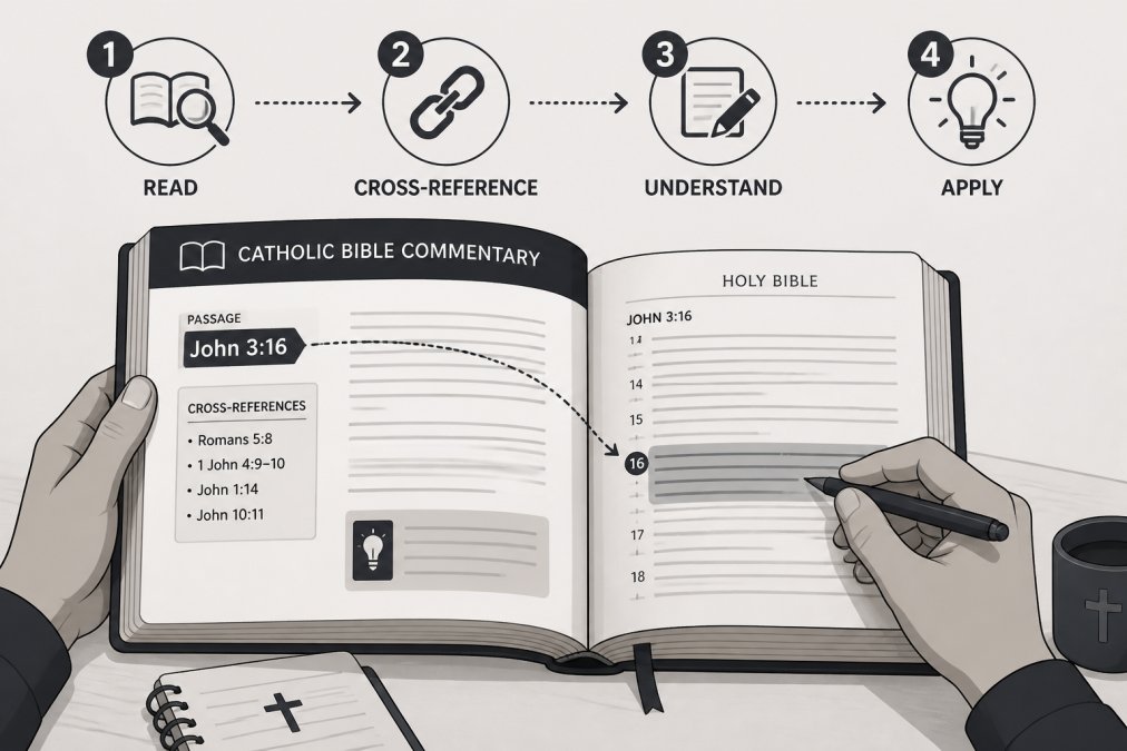 Step-by-step visual guide for understand complex scripture