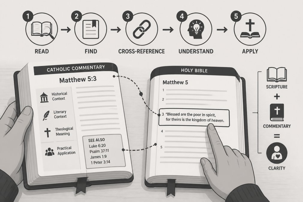 Step-by-step visual guide for understand complex scripture