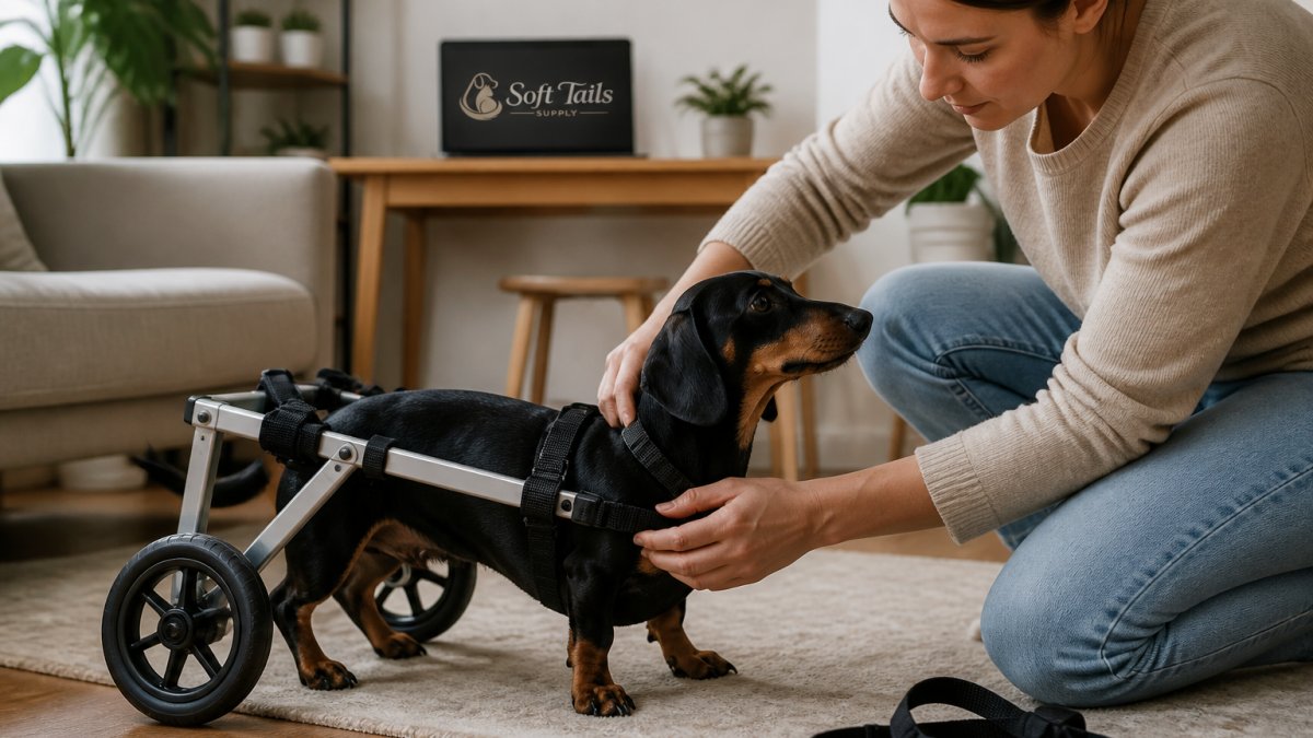 How to Use a Dog Wheelchair Step by Step