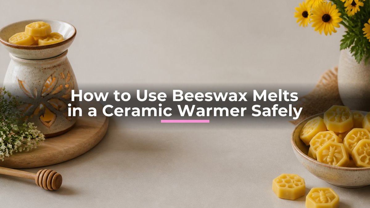 How to Use Beeswax Melts in a Ceramic Warmer Safely