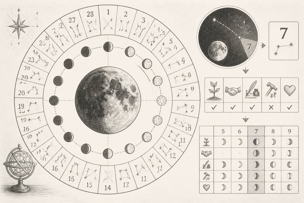 How to Use Lunar Mansions for Daily Planning