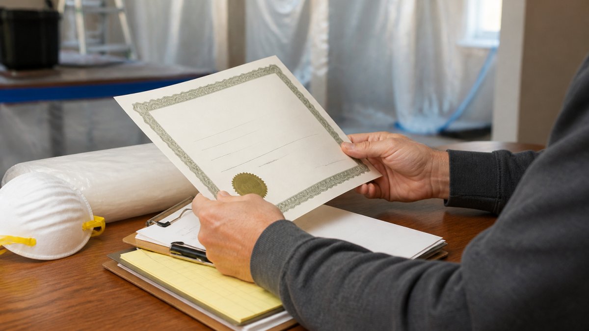 How to Verify Lead Abatement Certification