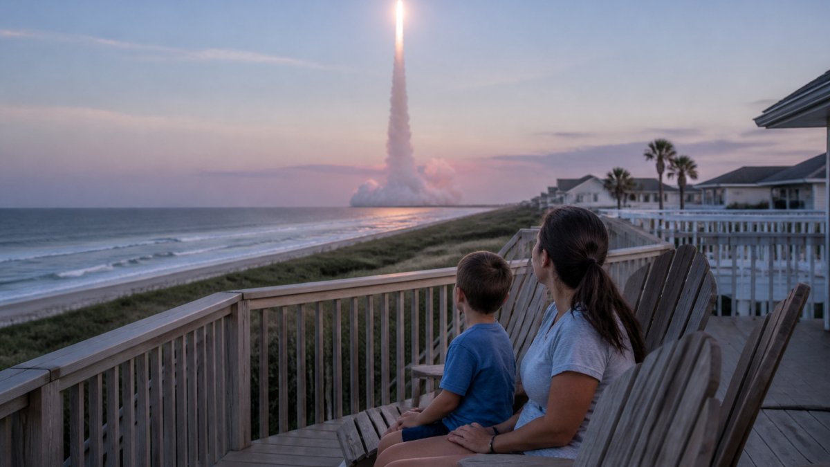Rocket launch viewing guide for Cocoa Beach
