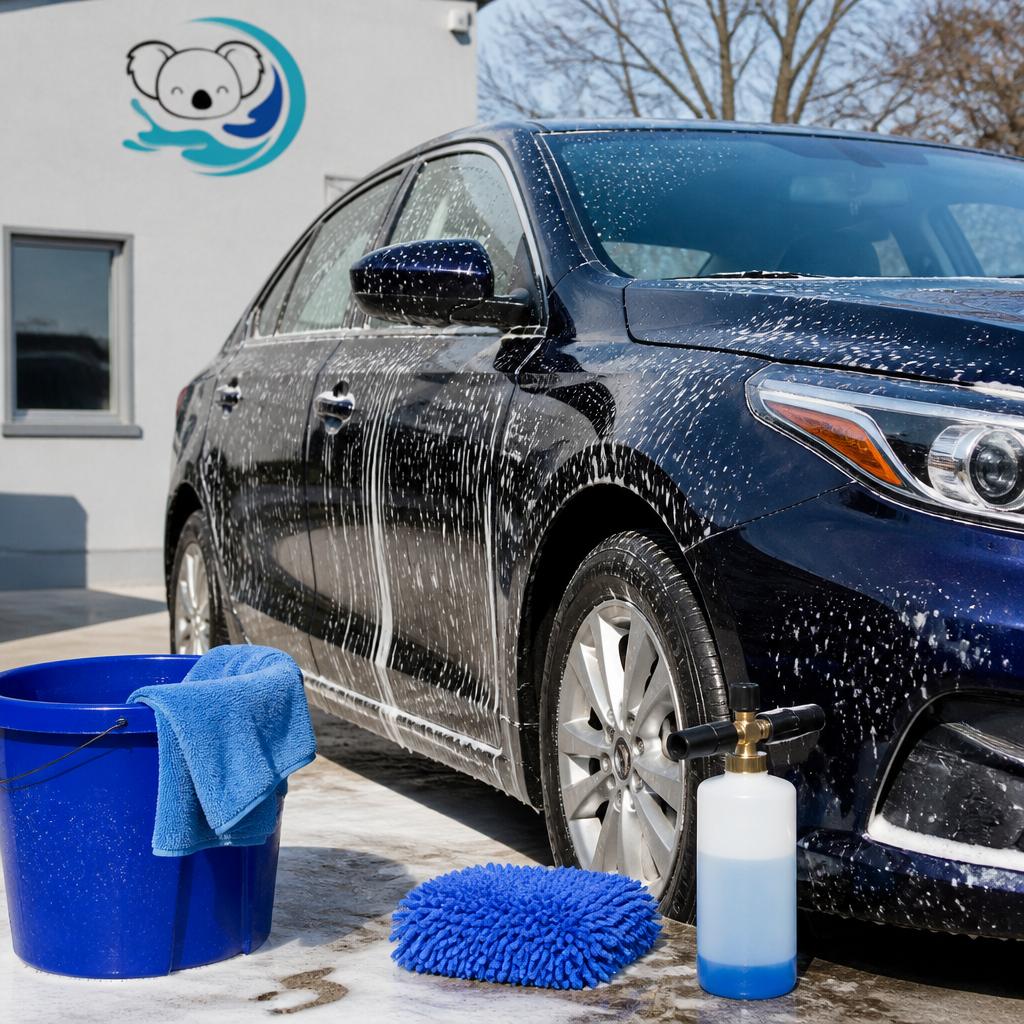 How to Wash a Car Without Scratching Paint