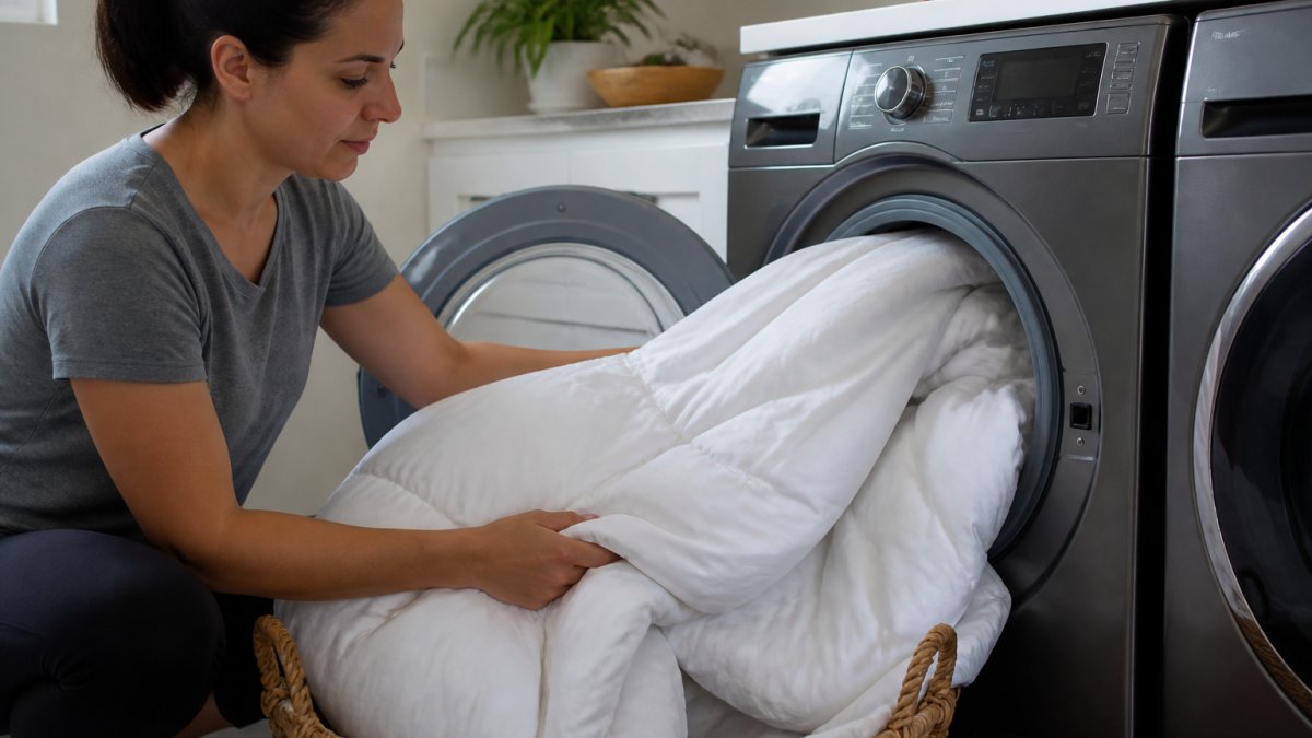 How to Wash a King Size Comforter at Home