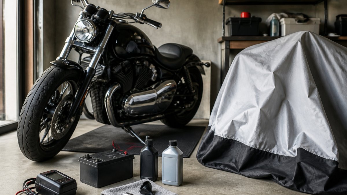 How to Winterize Your Motorcycle in 5 Essential Steps