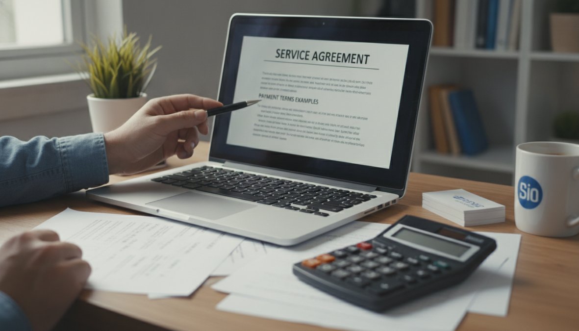 Professional illustration showing Small for how to write a service agreement for small business