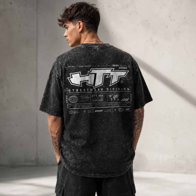 Htt 002 Global Division Oversized Tee Hero Back