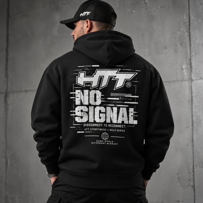 Htt Bold Series No Signal Hoodie Mens Hero Back(1)
