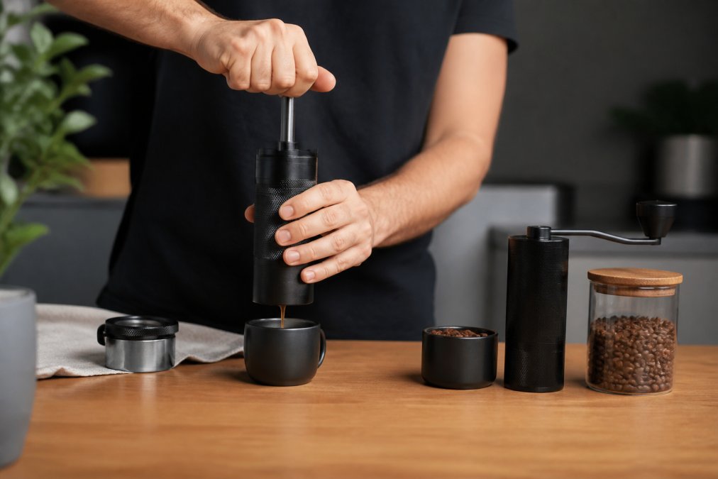 Hvor lang tid tager manuel espresso
