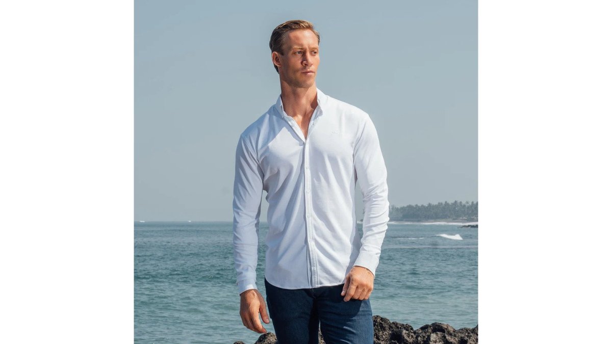 Hyper Stretch Shirt In Pure White
