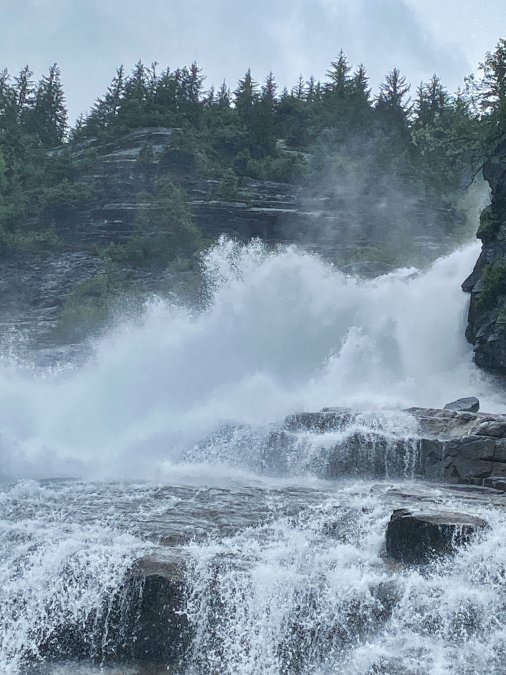 Cascading Waterfall