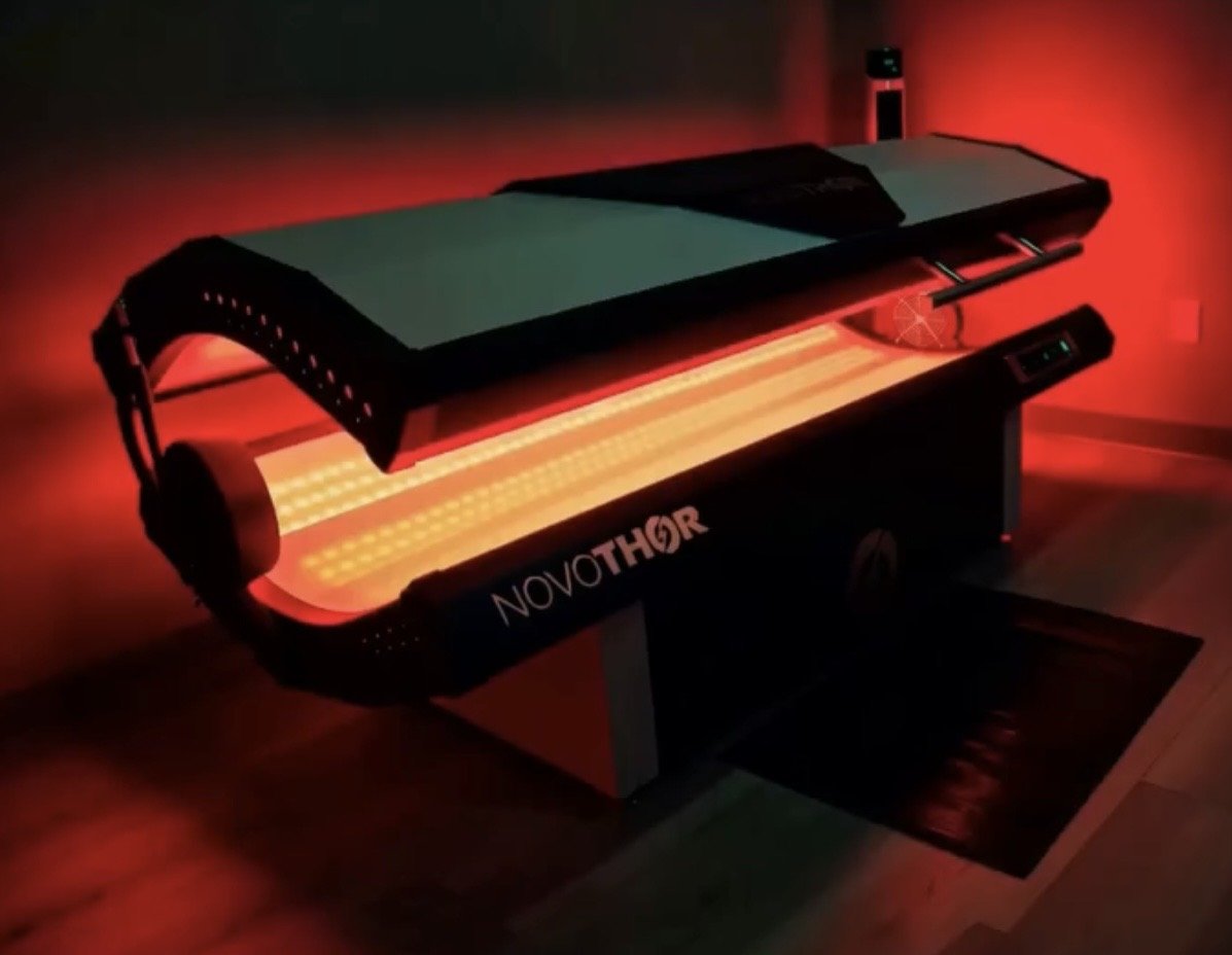 NovoTHOR bed @Healing Light RLT Howell NJ. njredlight.com