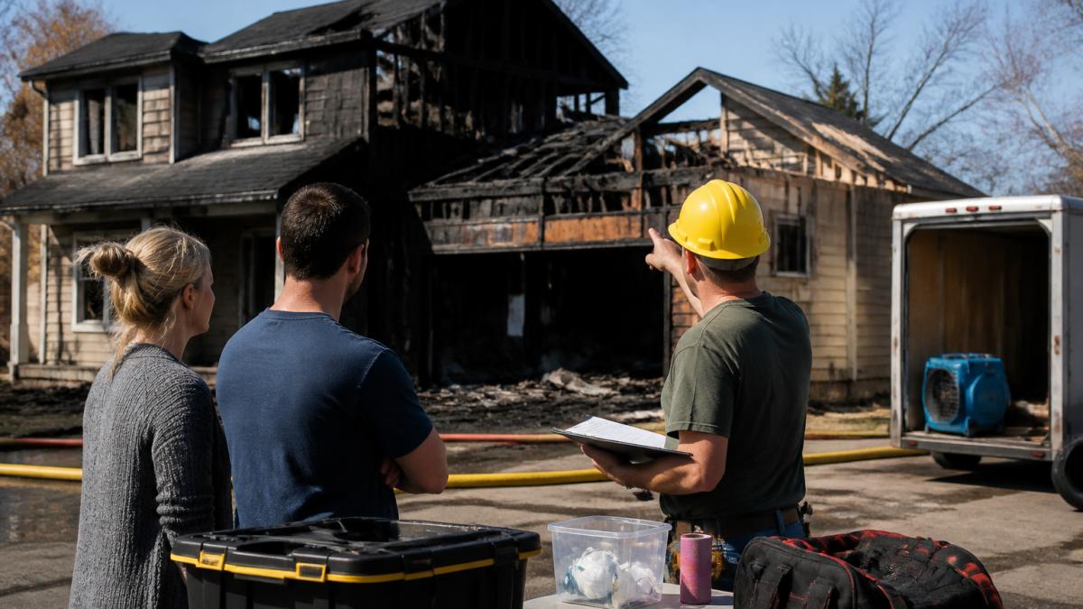 Immediate Steps After a House Fire: What to Do First