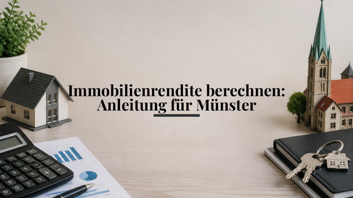 Immobilienrendite berechnen: Anleitung für Münster