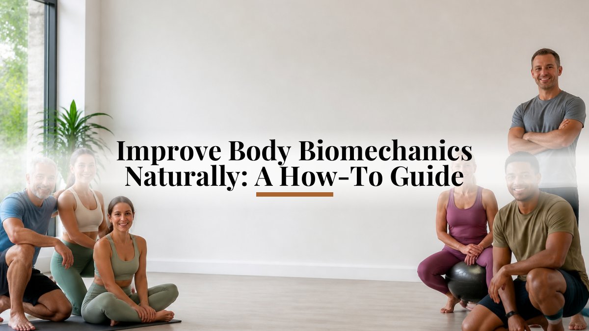 Improve Body Biomechanics Naturally: A How-To Guide