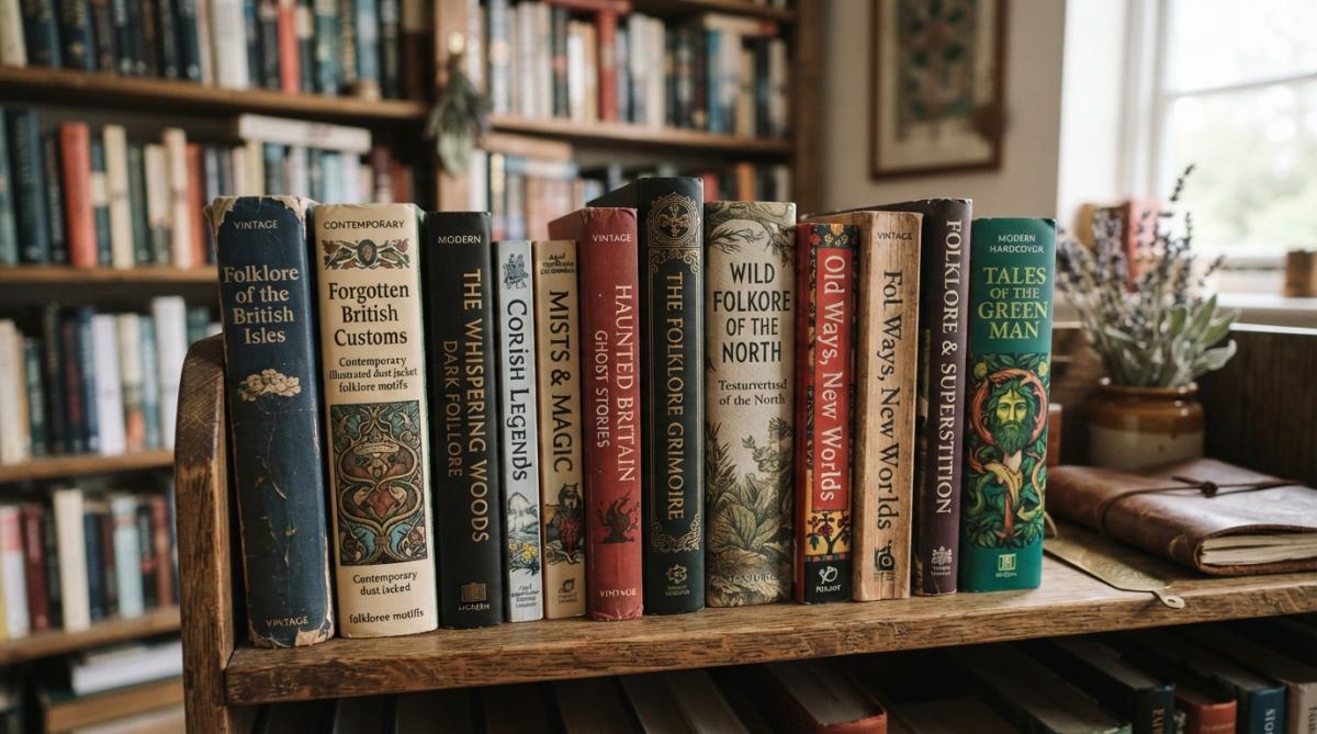 Professional illustration showing collection and folklore and mythology concepts for independent folklore books