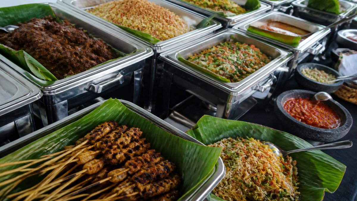 Indonesian buffet catering for corporate events
