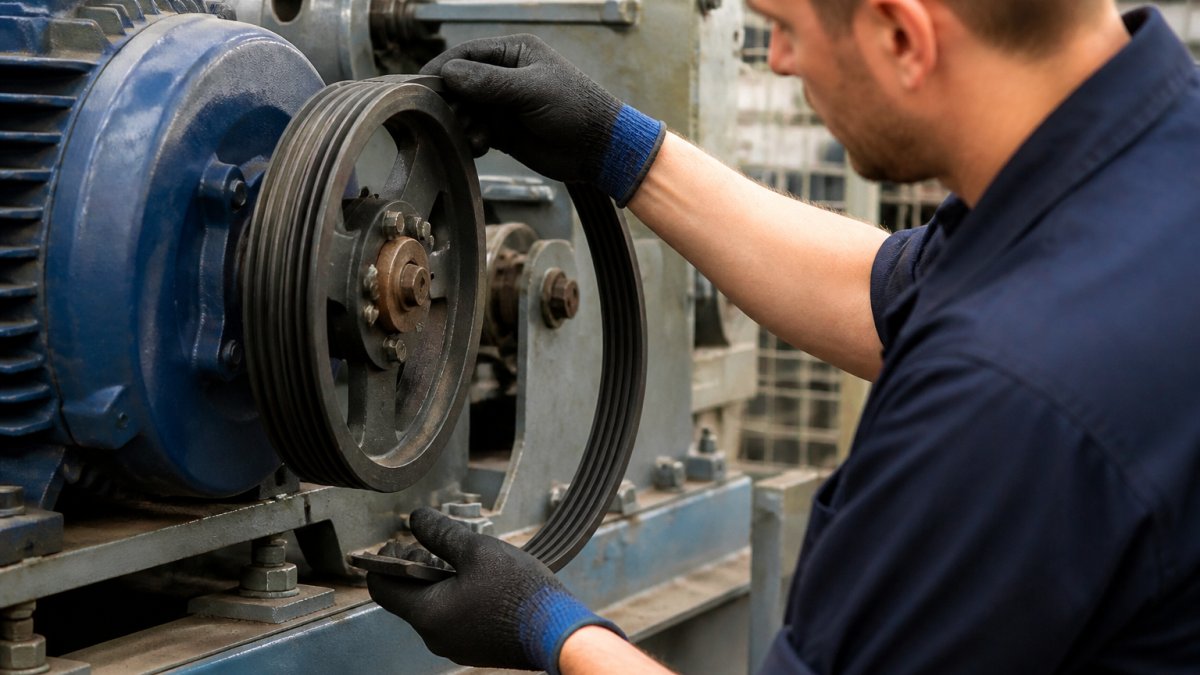 Industrial Belt Replacement Frequency Guide