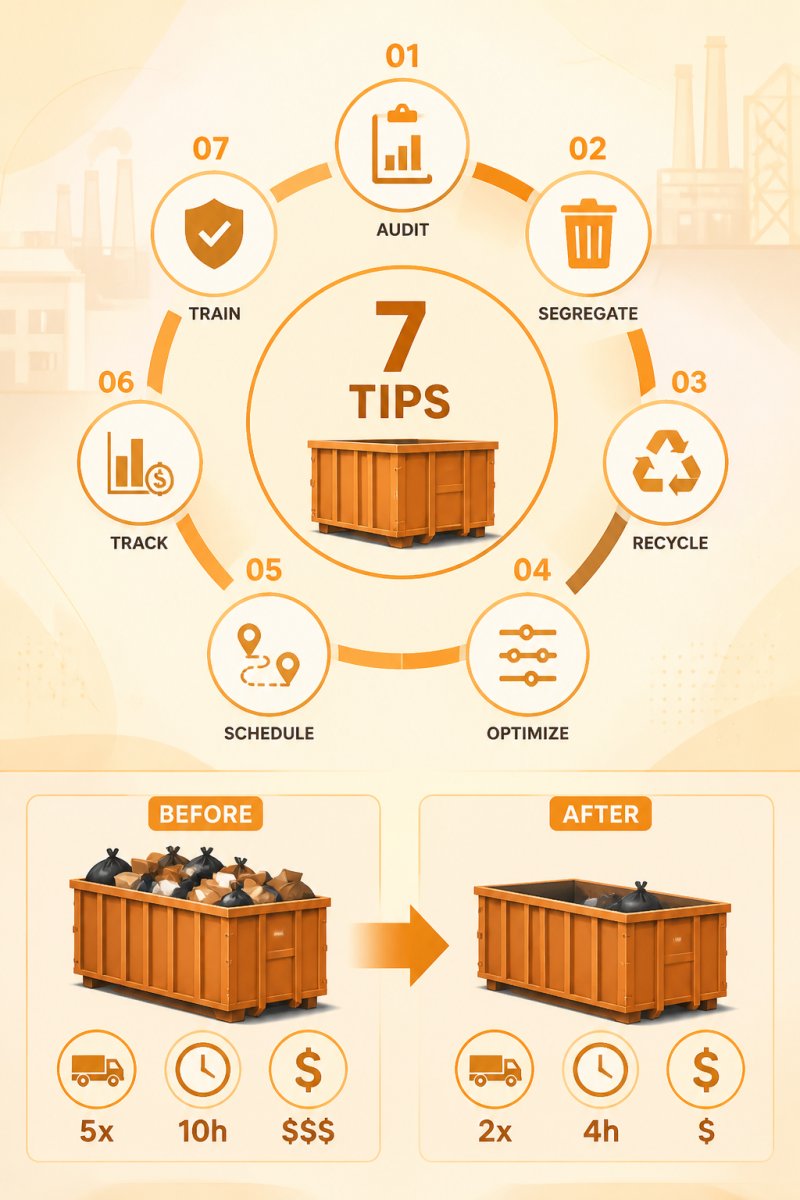 Industrial Waste Management Efficiency: 7 Proven Tips