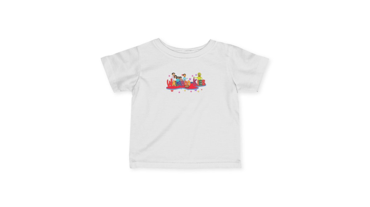 Infant Tee — Colorful Playtime Characters "We Make" Baby T‑Shirt