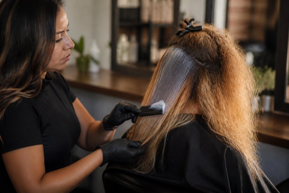 Visual comparison chart showing hair repair alternatives