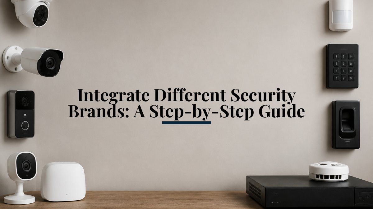 Integrate Different Security Brands: A Step-by-Step Guide