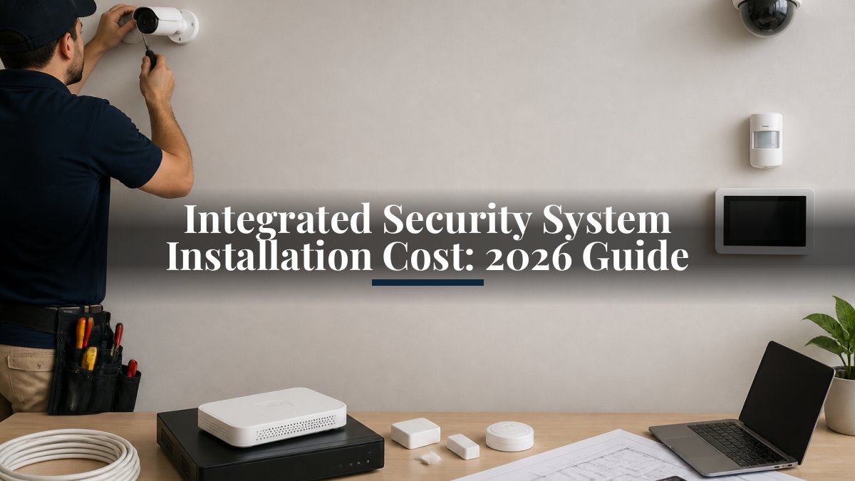 Integrated Security System Installation Cost: 2026 Guide