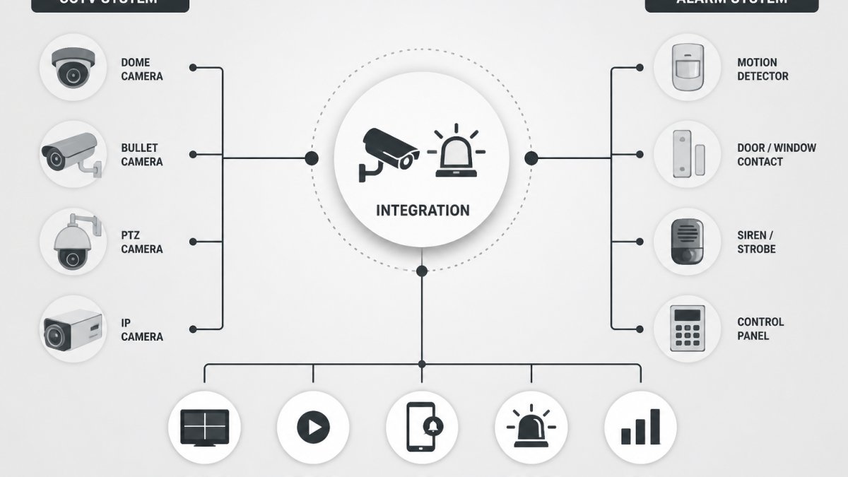 Integrating CCTV with Alarm Systems: A 2026 Guide