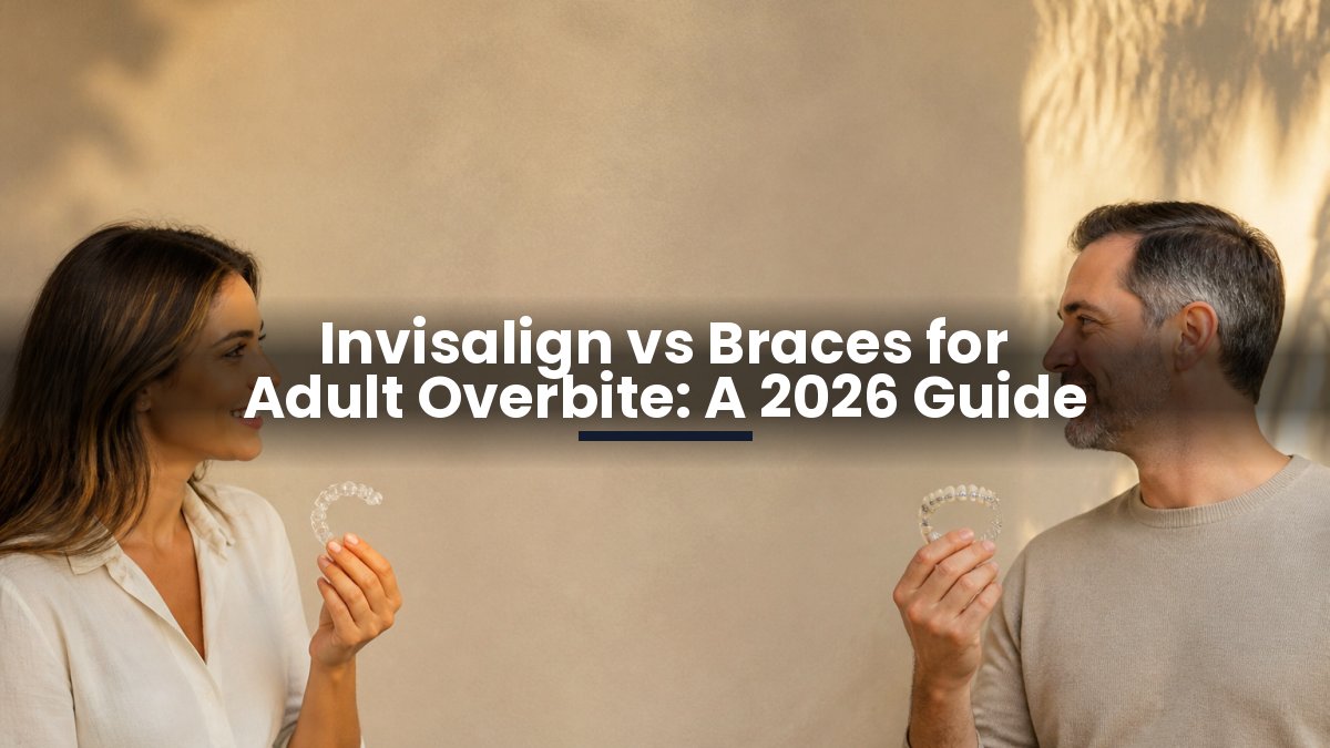 Invisalign vs Braces for Adult Overbite: A 2026 Guide