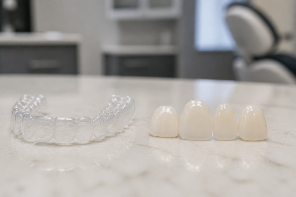 Invisalign vs Veneers for Smile Makeover: 2026 Guide