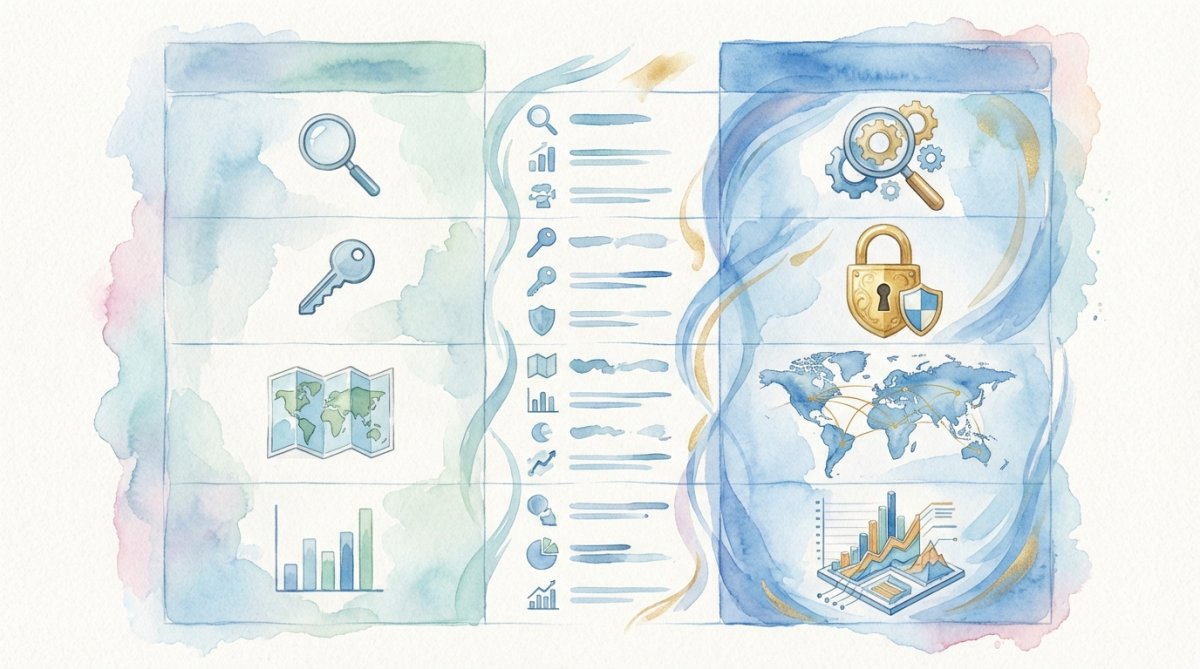 A screenshot of Google Search Console showing key metrics like impressions, clicks, and average position
