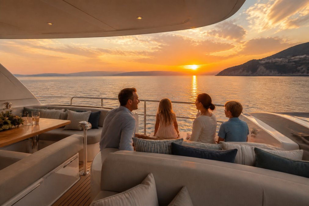 Illustration showing the benefits of Mediterranean for is buying a superyacht a good investment