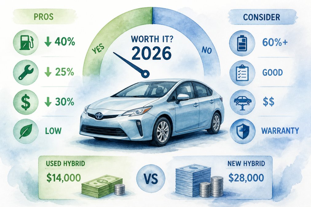 Is Buying a Used Hybrid Car Worth It in 2026?