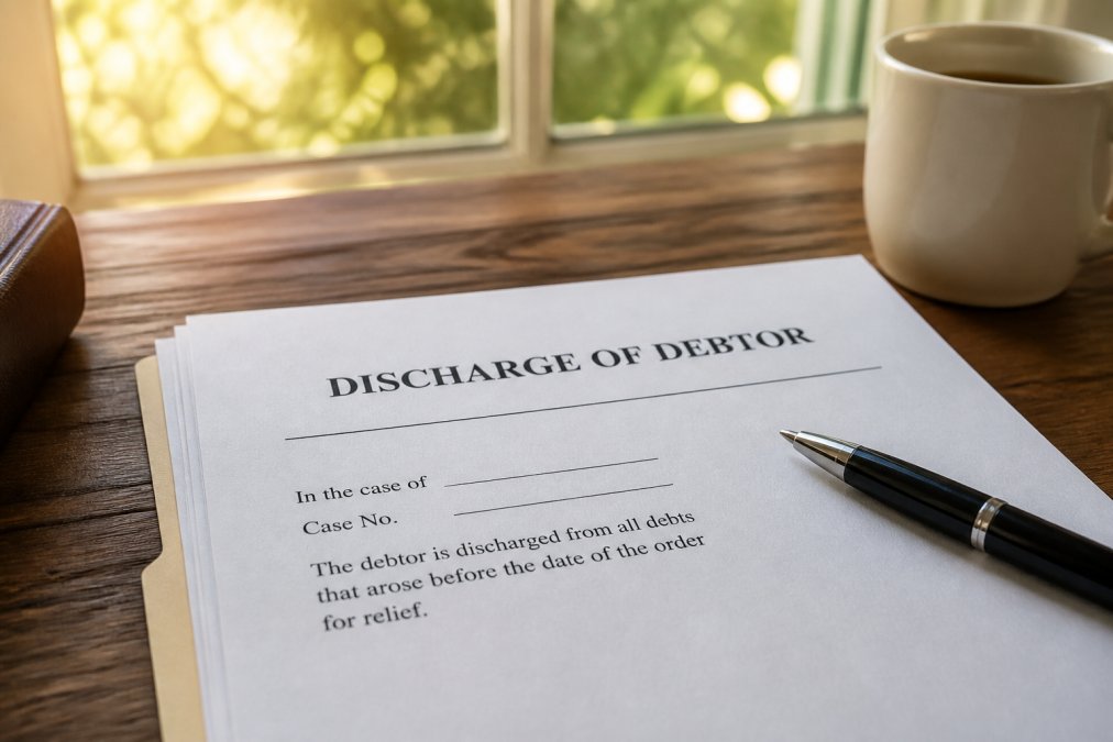 Close-up of a legal document reading