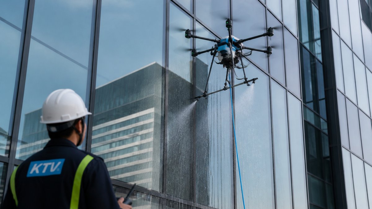 Is Drone Cleaning Safe for Glass Facades? 2026 Guide