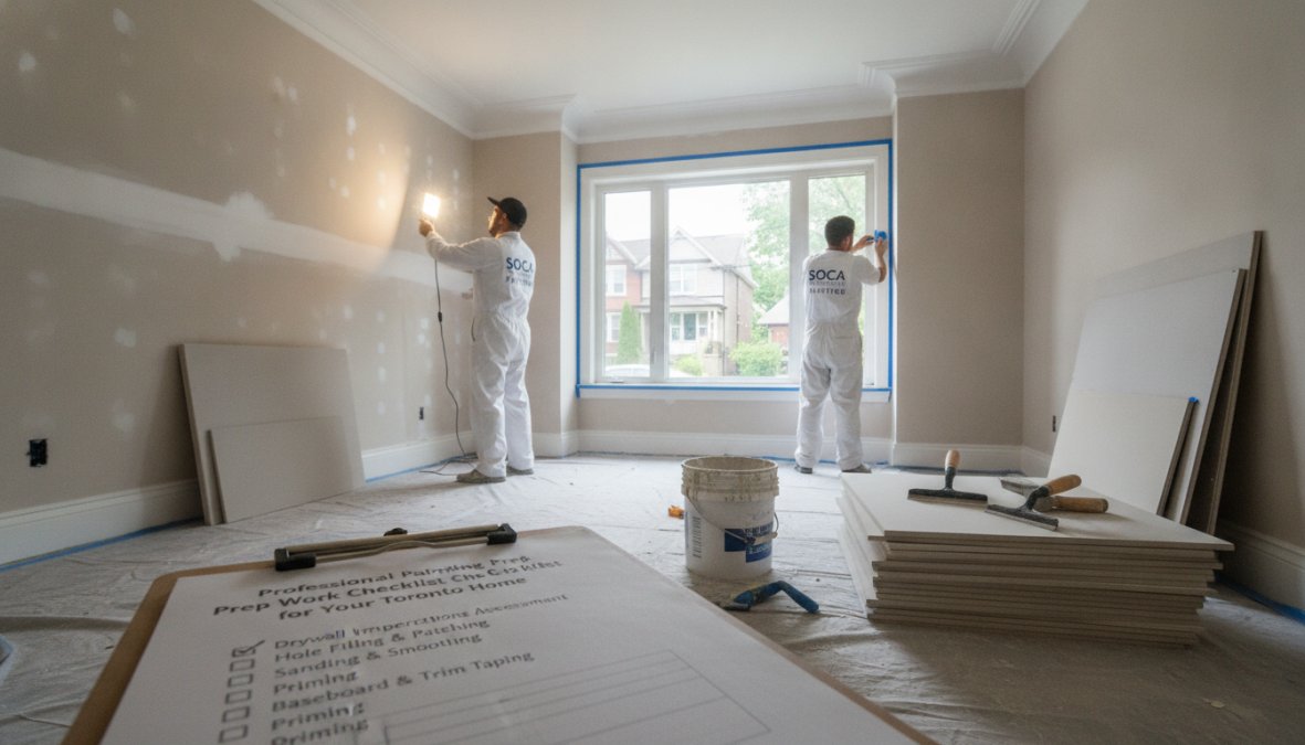 Professional illustration showing Professional for is drywall repair included in painting services