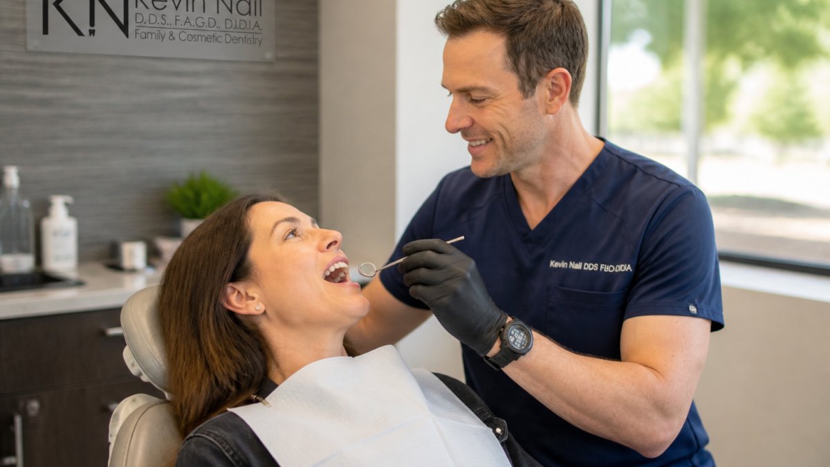 Dentist performing an examination on a patient to see if is emergency dental care worth the cost without insurance