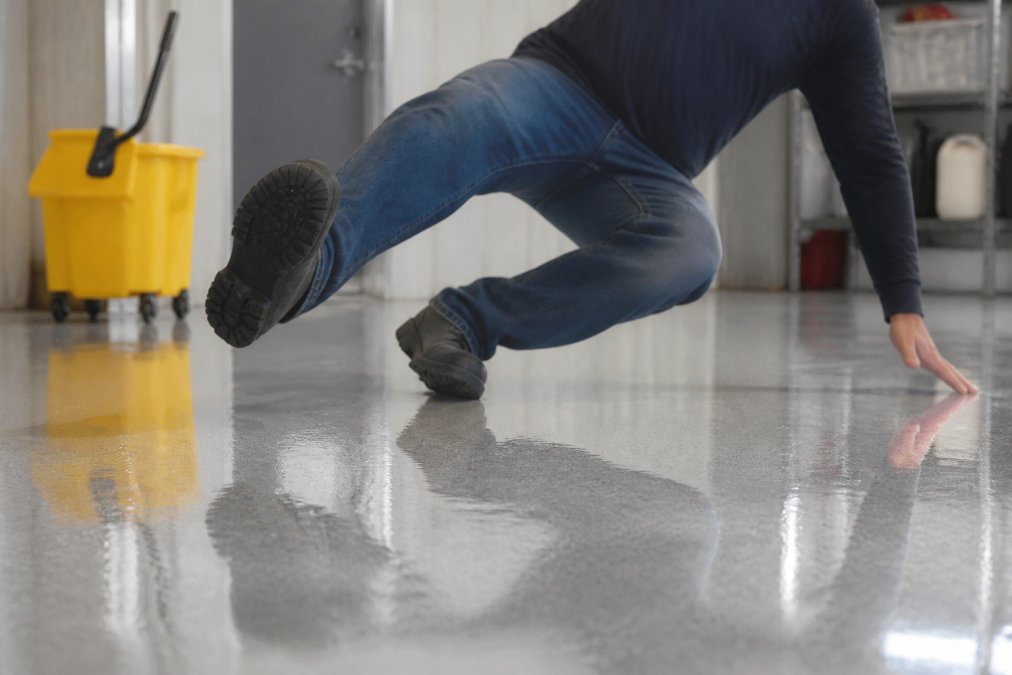 Is Epoxy Flooring Slippery When Wet?