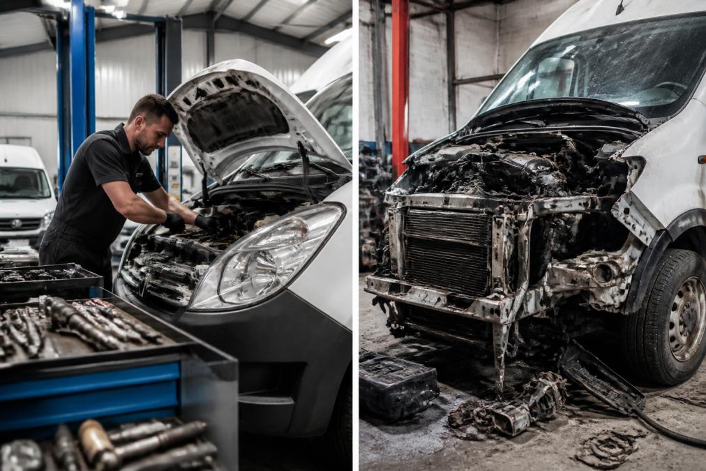 Side-by-side comparison of Experienced for fleet maintenance software