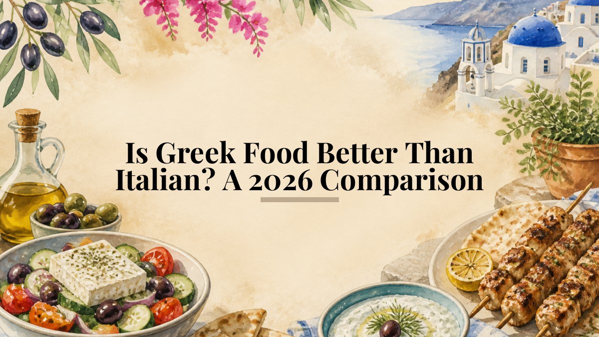 Is Greek Food Better Than Italian? A 2026 Comparison