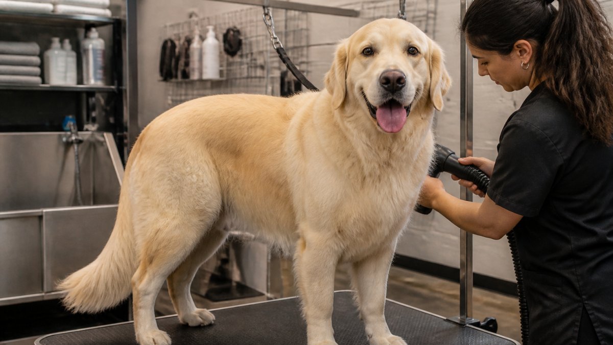 Is Health-Focused Grooming Worth It for Large Dogs?