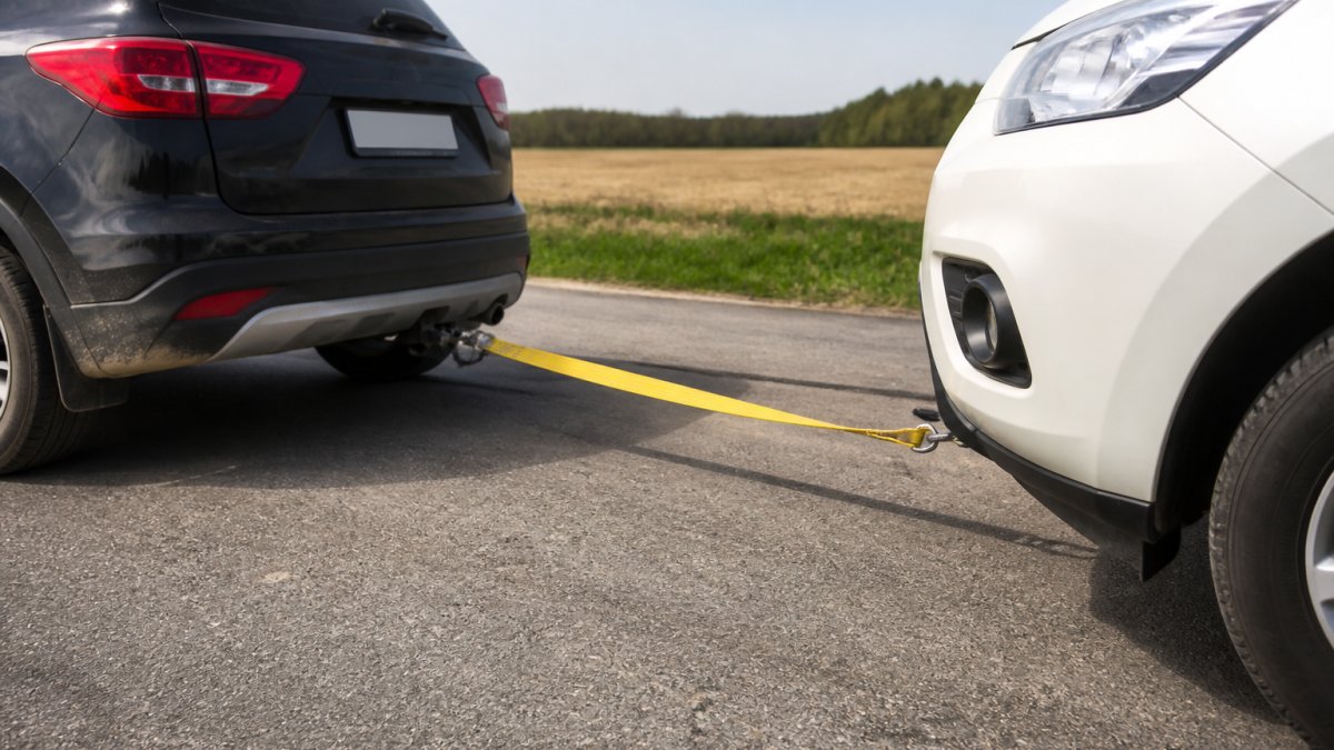 Is It Safe to Tow a Car With a Strap? What to Know