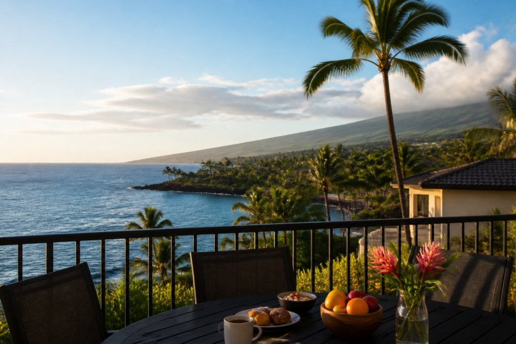 Is Keauhou Quiet for a Luxury Family Vacation?