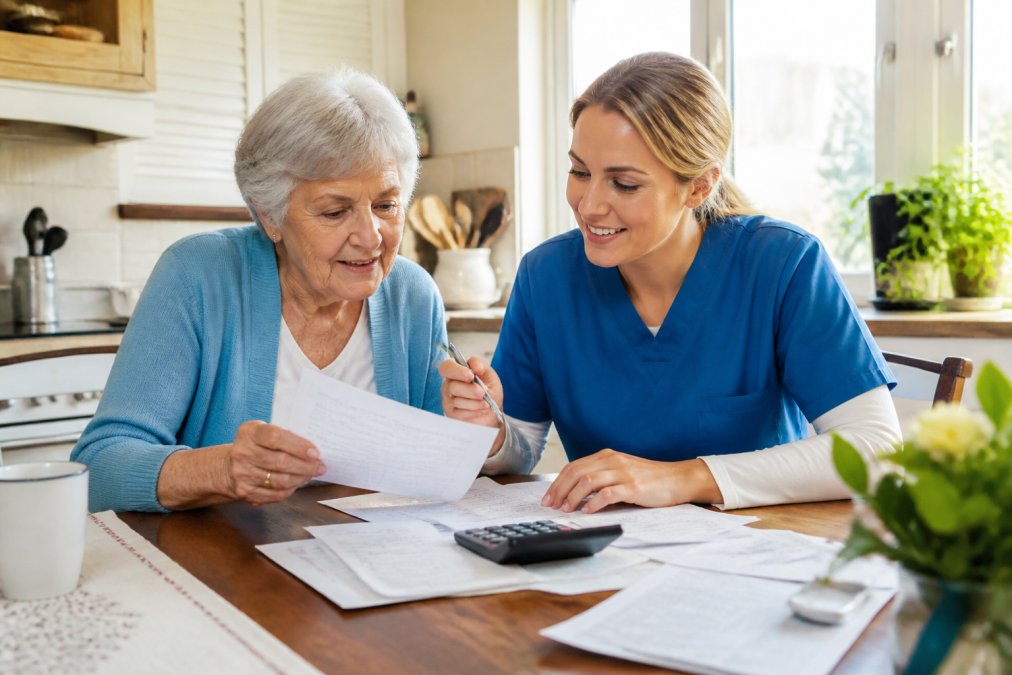 Flowchart illustrating the step-by-step process for filing a memory care tax deduction with the IRS.