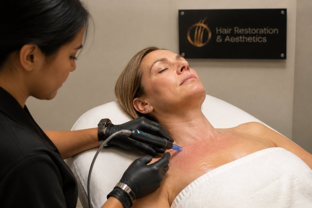Is Microneedling for Décolletage Worth It? A 2026 Guide