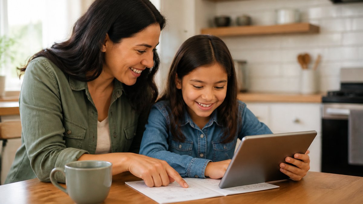 Infographic showing how paid homework help is worth it for parent-child study sessions at home