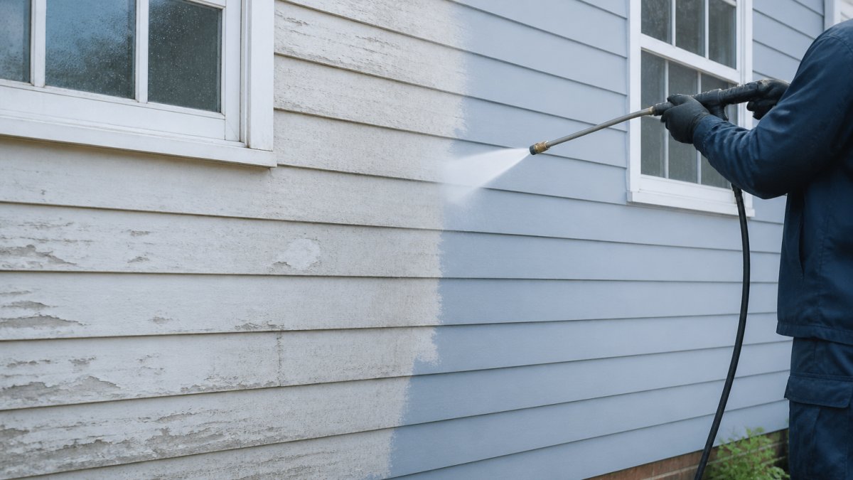 Is Pressure Cleaning Safe for Painted Surfaces?