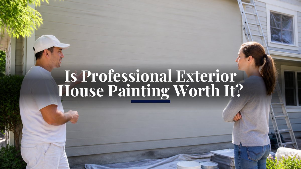 Is Professional Exterior House Painting Worth It?